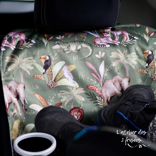 Car Seat Protector - Jungle expedition