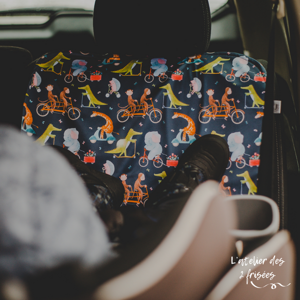 Car Seat Protector - Circus animals