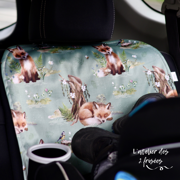 Car Seat Protector - Cunning as a fox