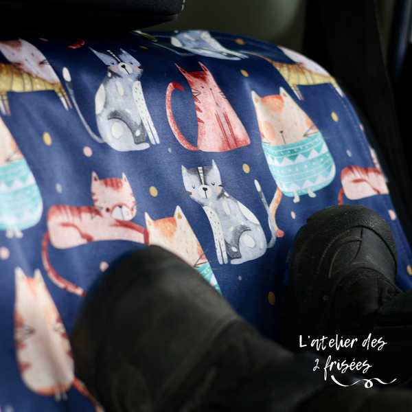 Car Seat Protector -Warm-a-cat-ly